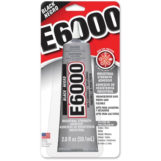 E6000® Permanent Craft Adhesive, Black